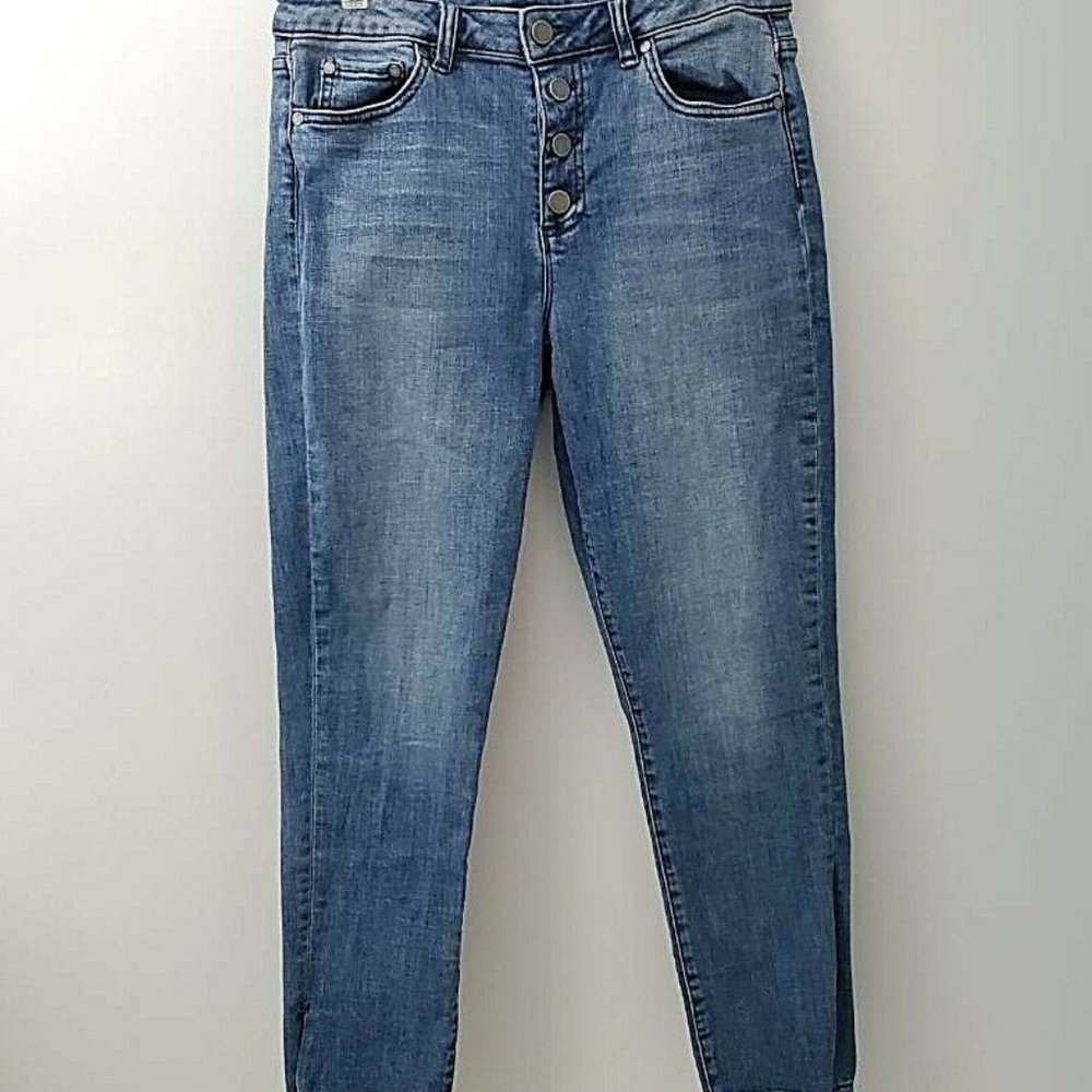 Vince Camuto Womens Slim Skinny Jeans Blue Medium